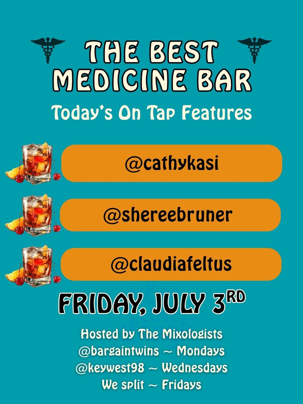 FRIDAYβS STILL UP!
WEβRE OPEN! πΊπΈ
ITβS SHARE OβCLOCK!
SUPPORT YOUR LOCAL BAR! - Picture 1 of 8